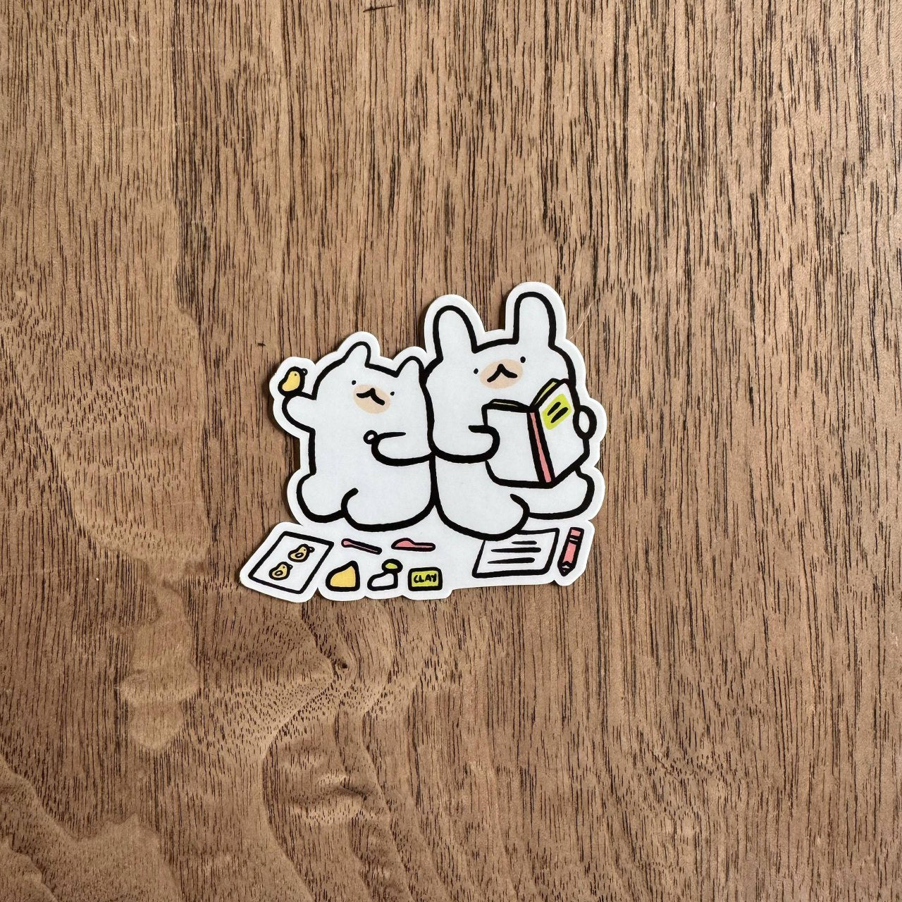 Crafty at home vinyl sticker