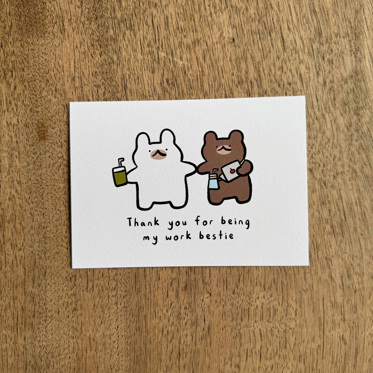 Work bestie A6 print/ card