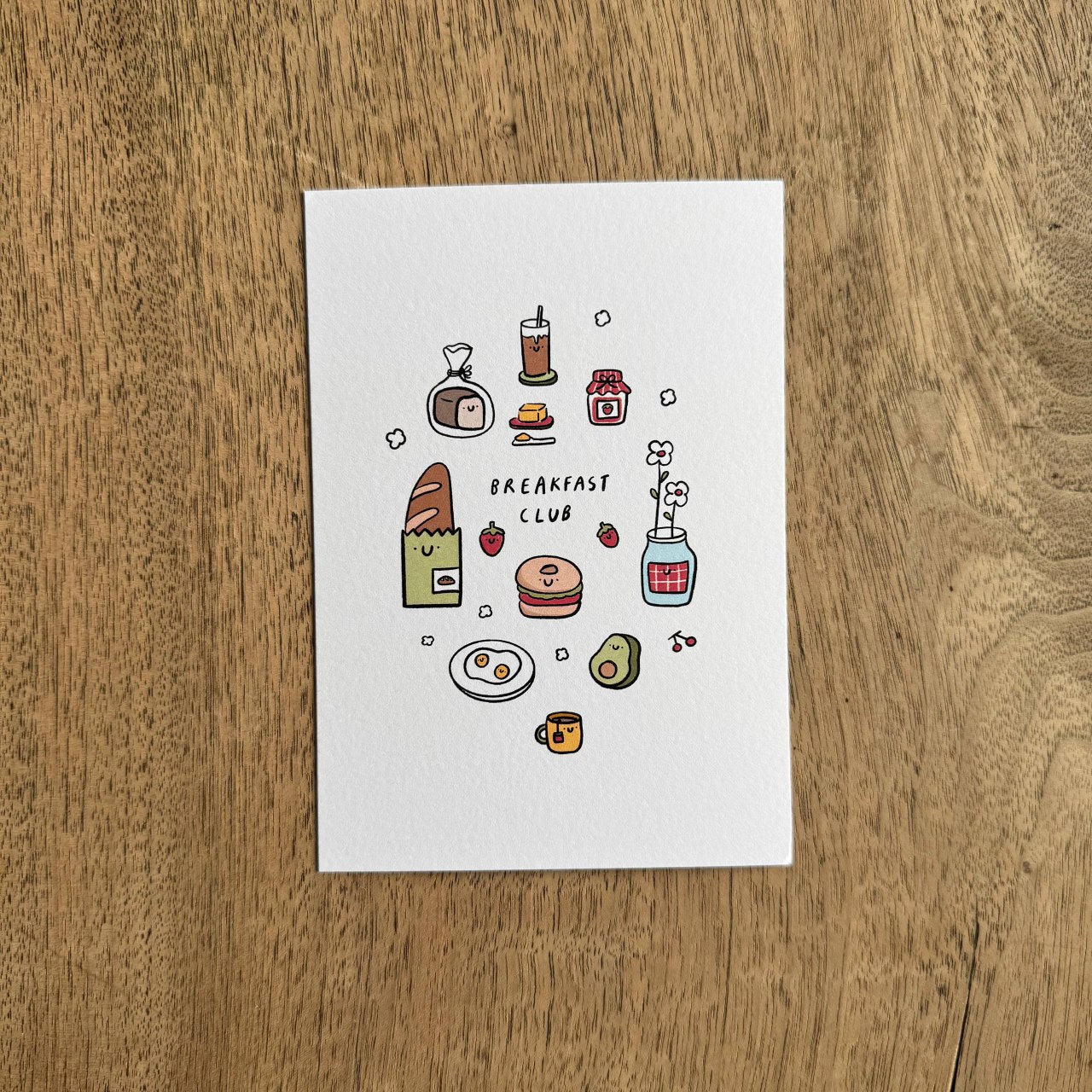 Breakfast club A6 print/ card