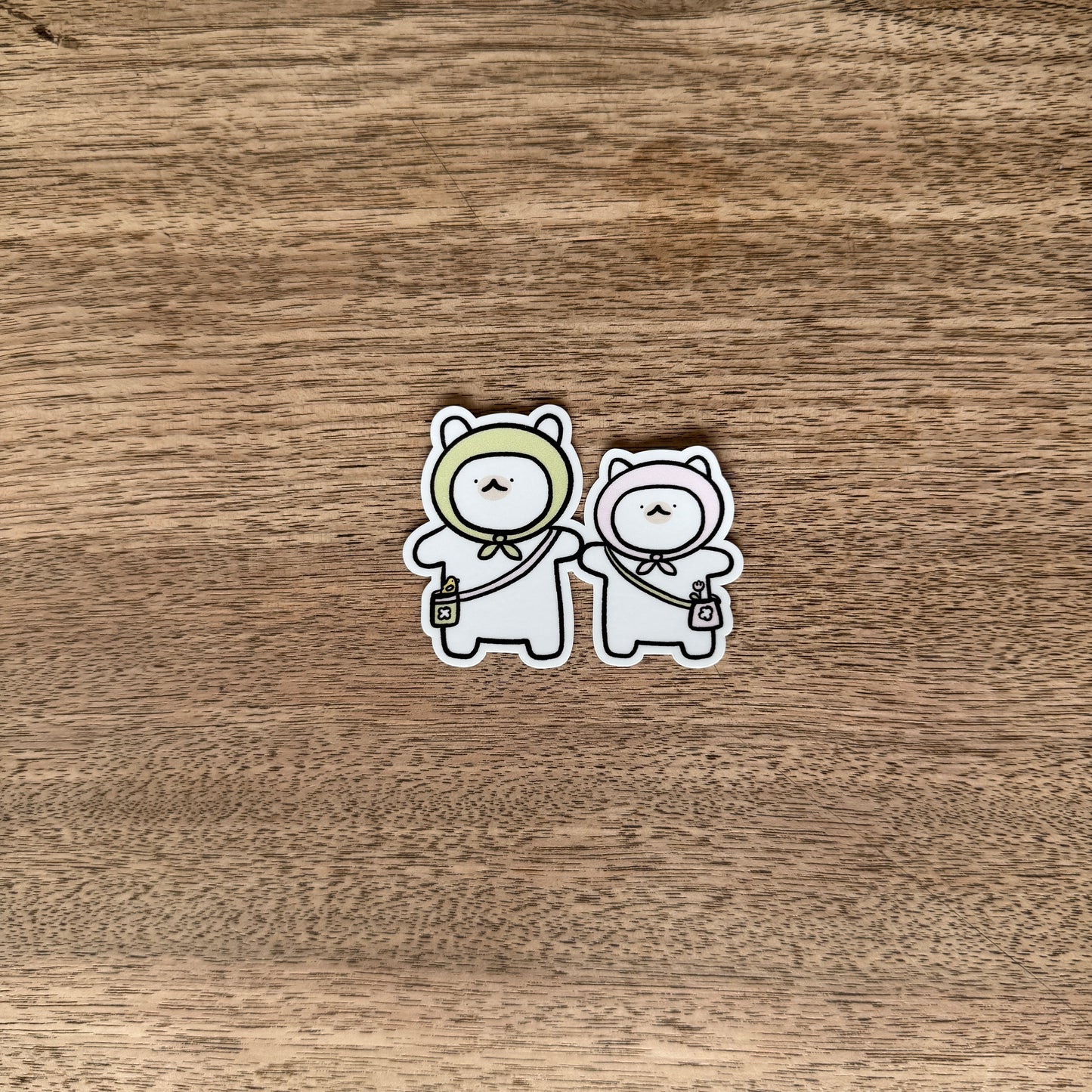 Bandana Buddies vinyl sticker