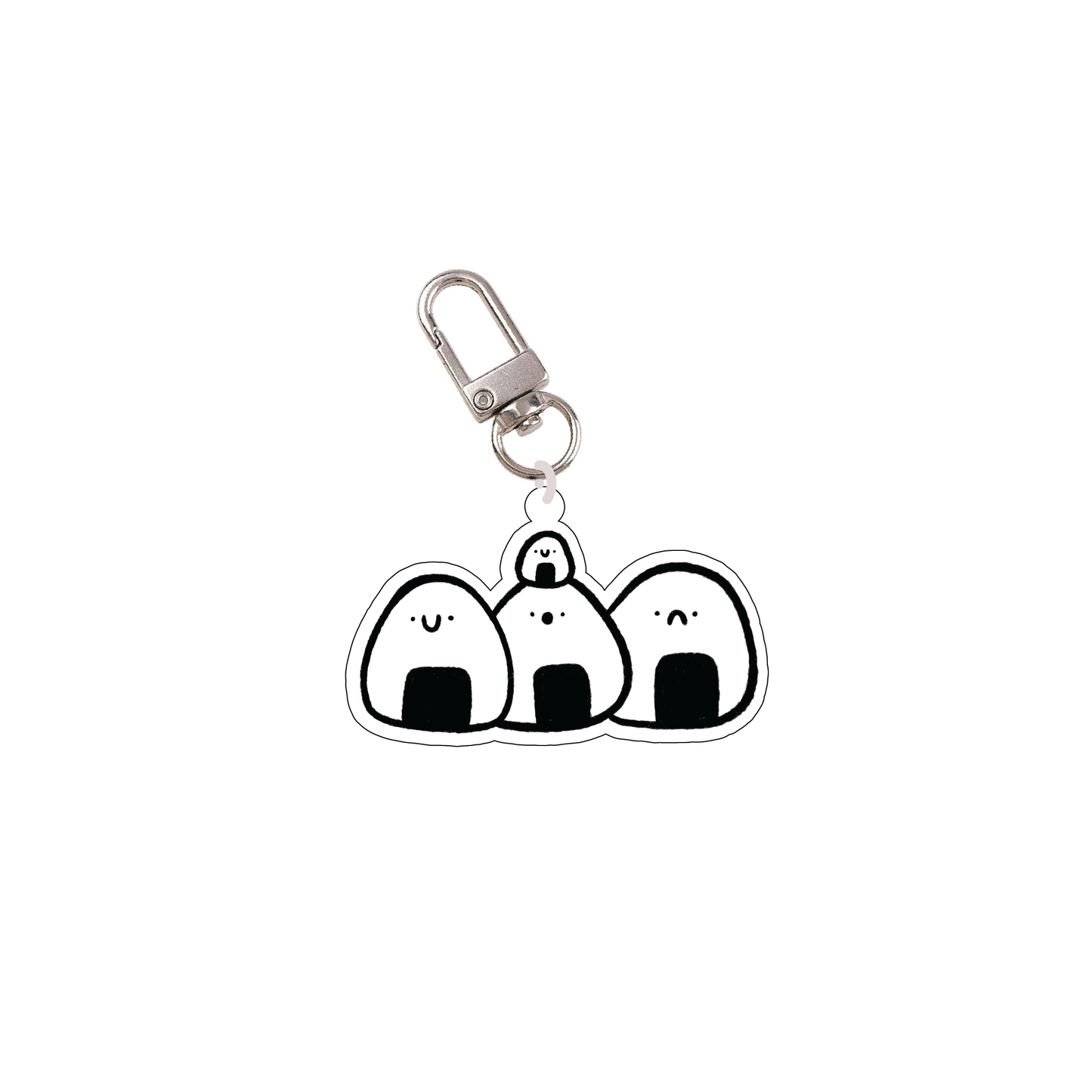 Onigiri acrylic keychain