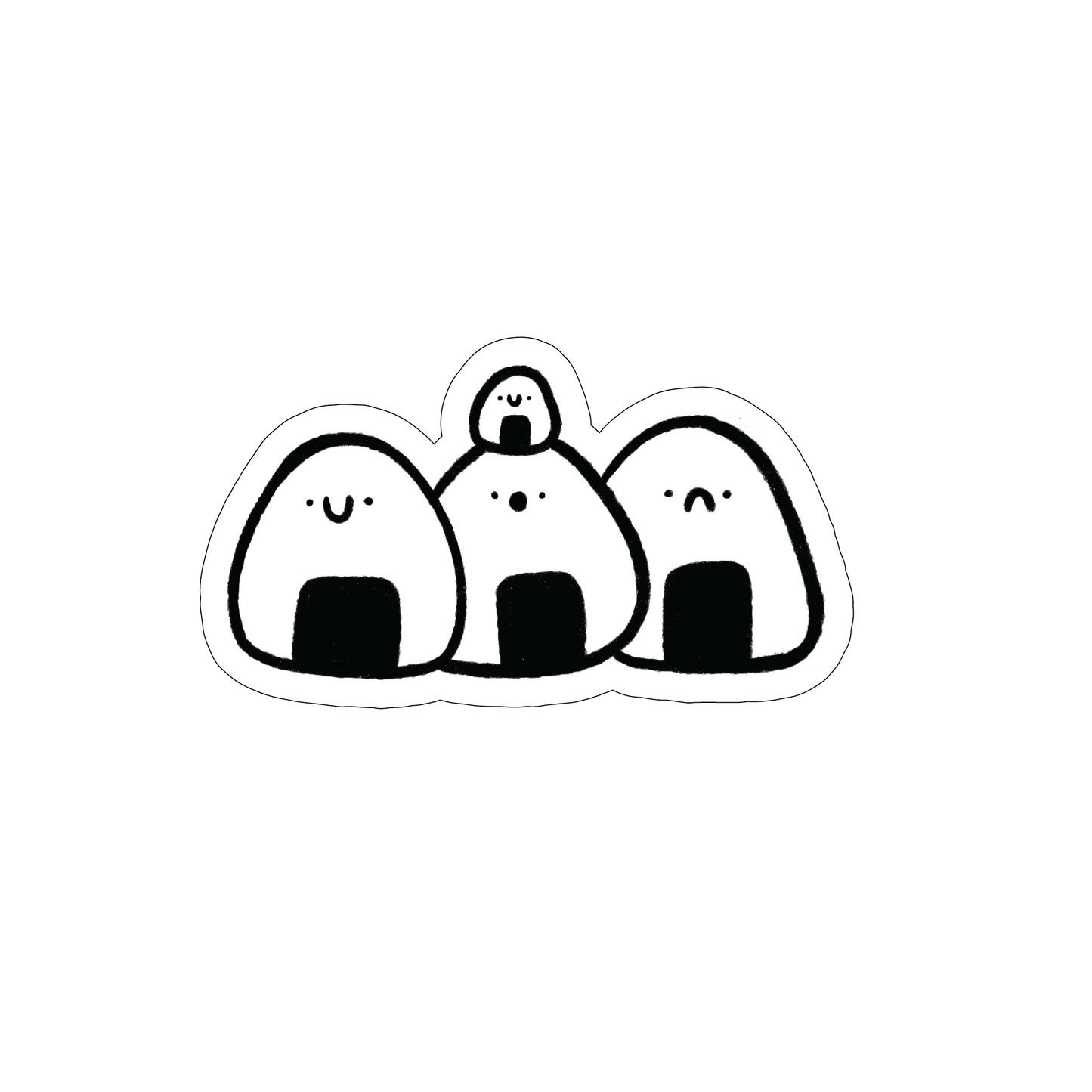 Onigiri vinyl sticker