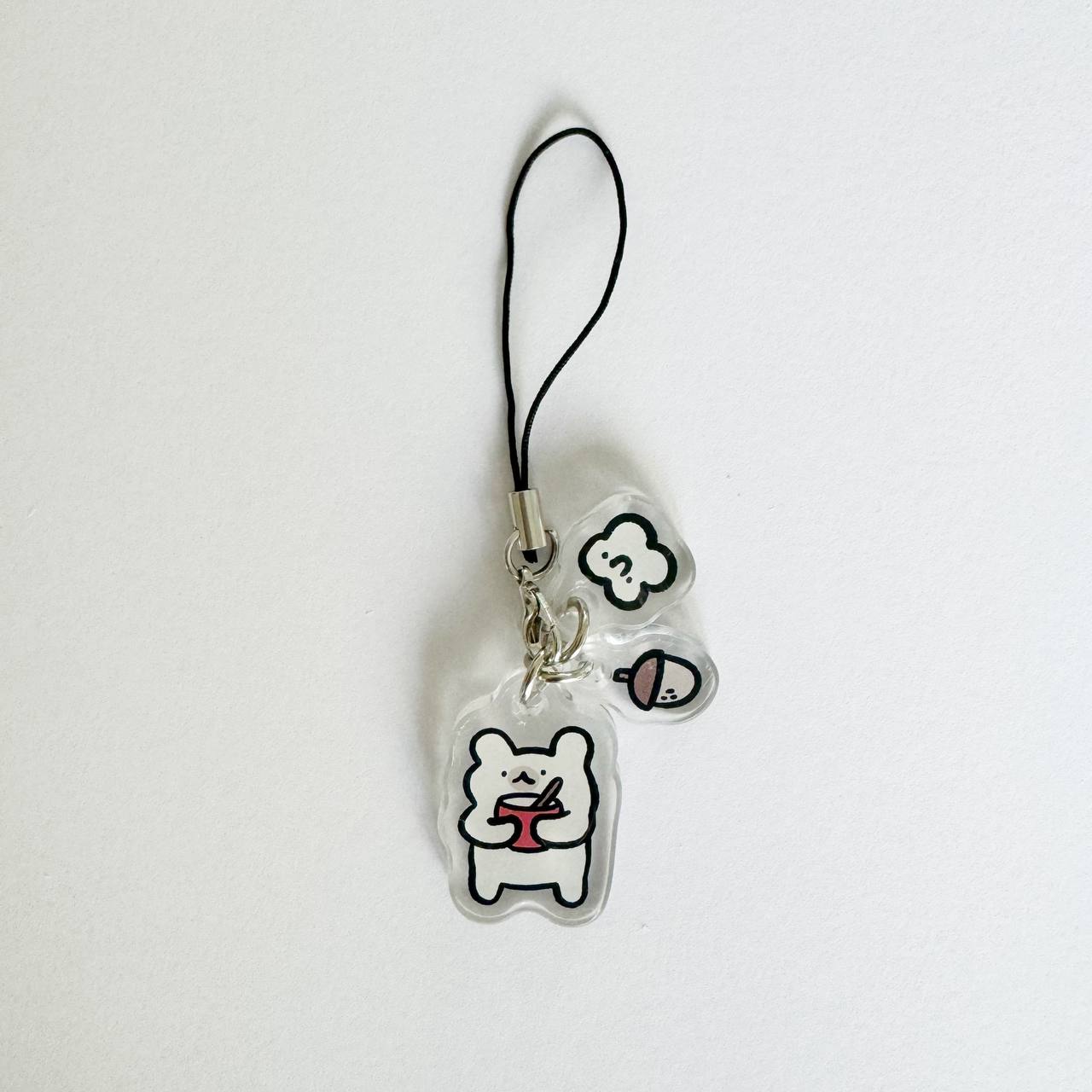 Forest friends phone charm