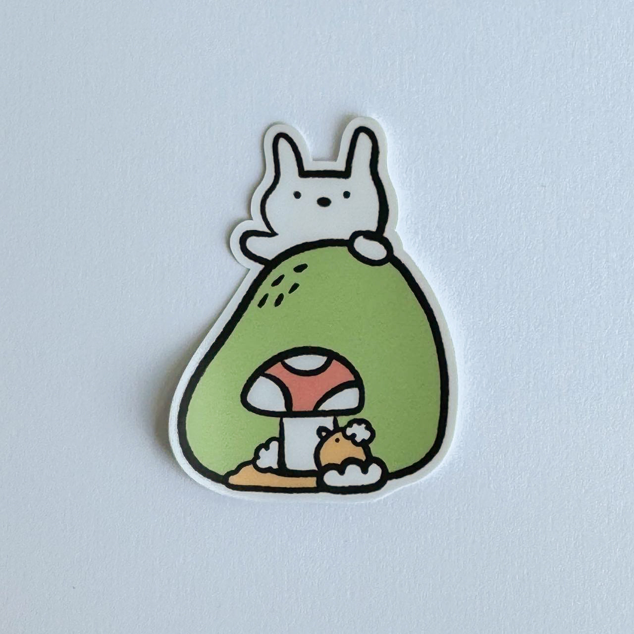 Bunny explorer (Patreon sticker)