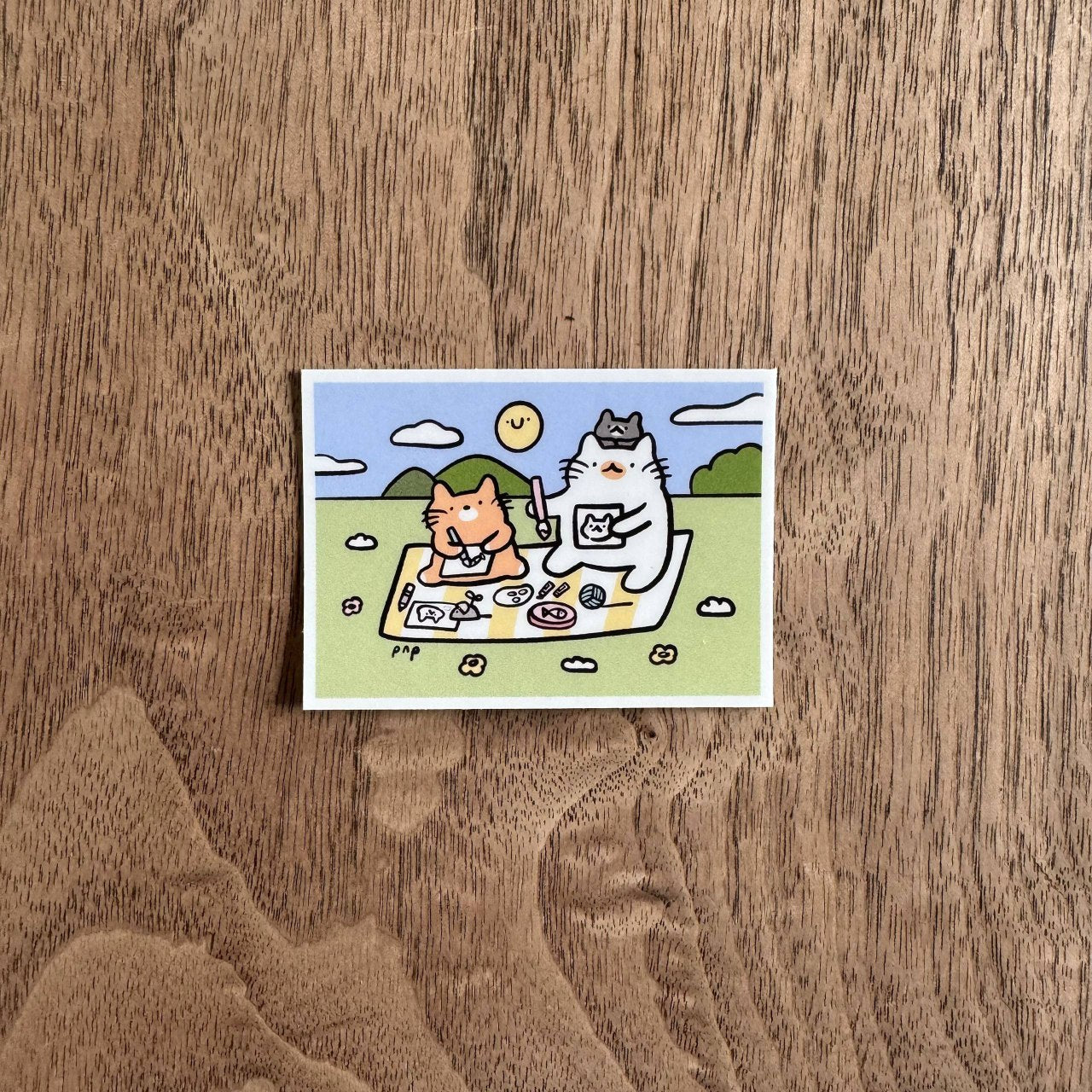 Picnic days vinyl sticker