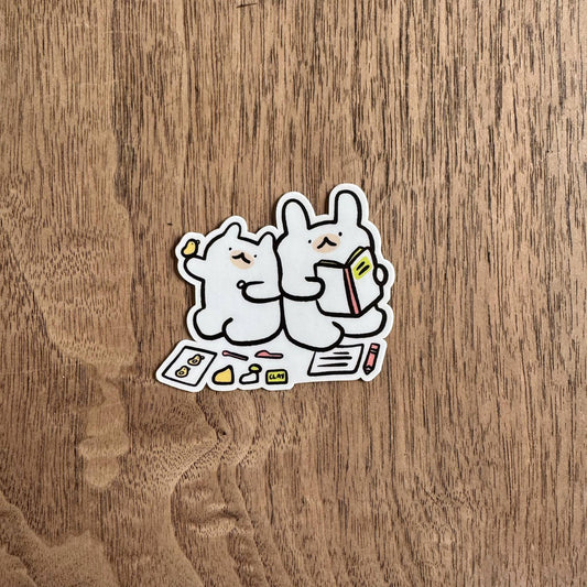 Crafty at home vinyl sticker