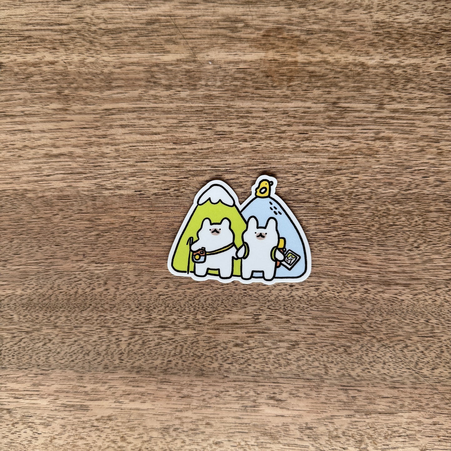 Mountain explorers vinyl sticker