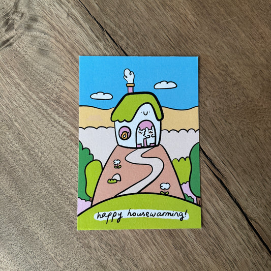 Happy housewarming A6 print/card