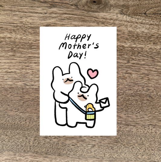 Happy Mother's Day A6 card (*Order by 5 May to receive it by 10 May!)