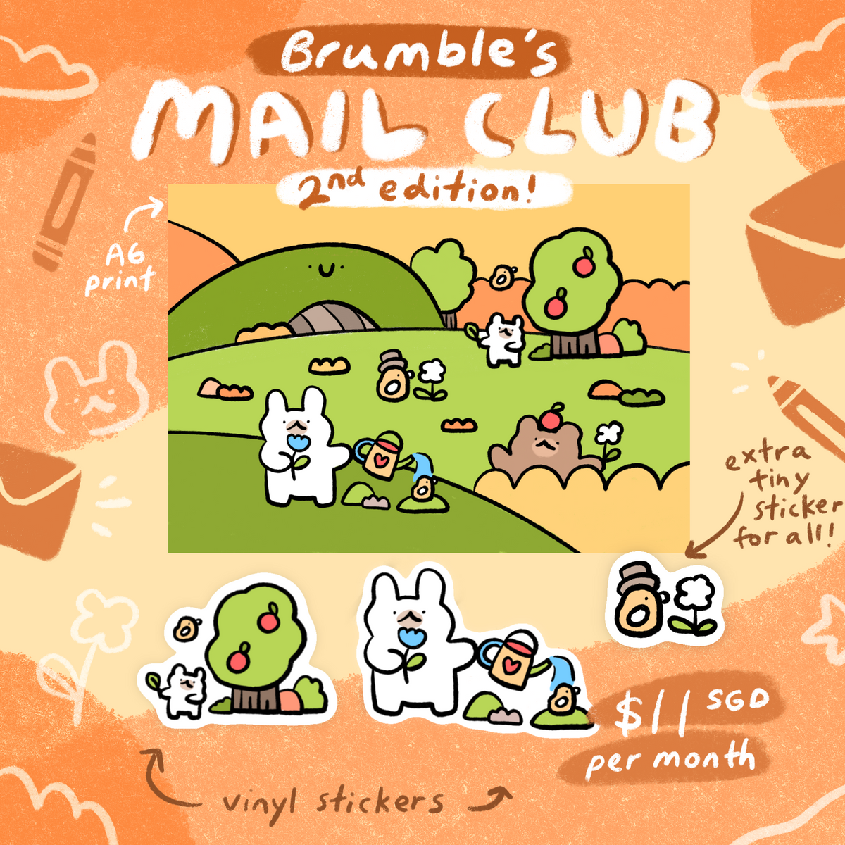 Brumble mail club (Currently: 6th edition)