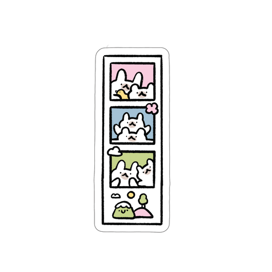 Photostrip vinyl sticker