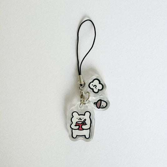 Forest friends phone charm