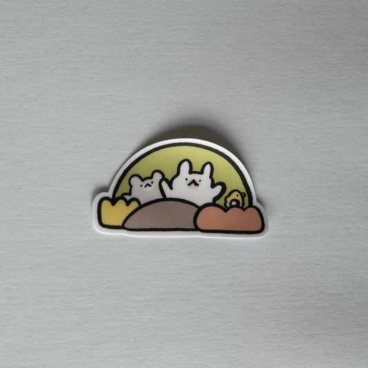 Peeping out (Patreon sticker)