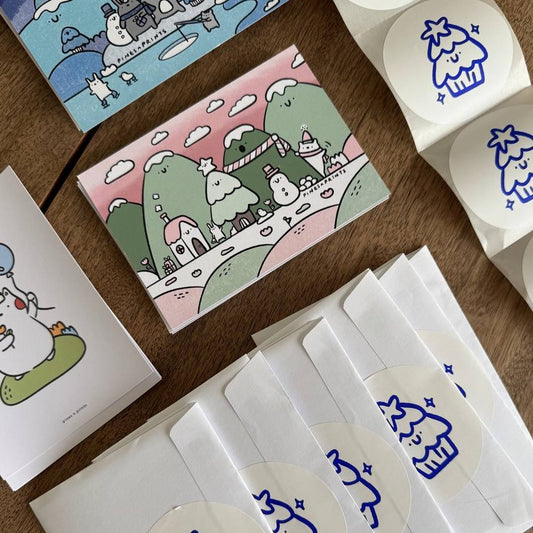 3 christmas cards for $3 (Mystery pack)
