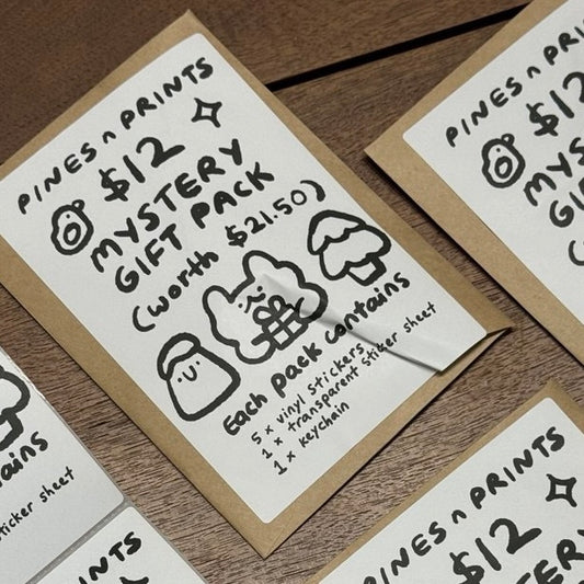 $12 Mystery pack (Worth $21.50)